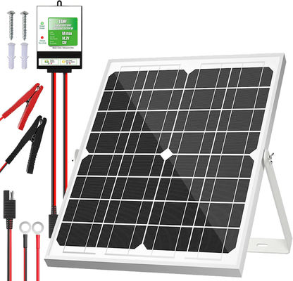 20W 12V tấm pin mặt trời bộ sạc pin Trickle Maintainer cho xe máy ô tô