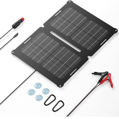 Bộ sạc năng lượng mặt trời di động 12V 25W cho các ứng dụng khác nhau