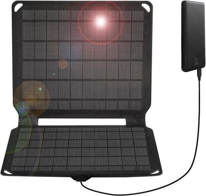 Bộ sạc pin mặt trời đơn tinh thể di động khẩn cấp ETFE 10W 5V