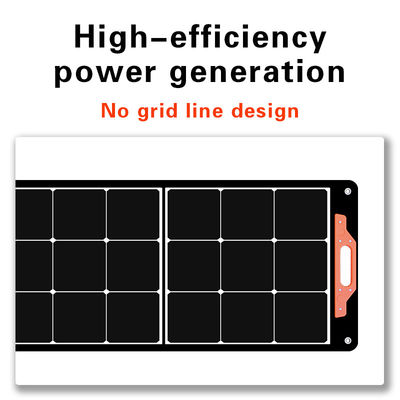 Phân tích năng lượng mặt trời đơn tinh thể di động Mô-đun mặt trời 200W Cho cắm trại ngoài trời