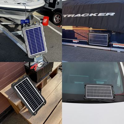 10W 12V pin năng lượng mặt trời sạc sạc pin năng lượng bảo trì hải quân