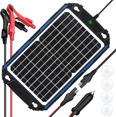 12W 12V tấm pin mặt trời sạc Trickle pin năng lượng mặt trời bảo trì pin MPPT