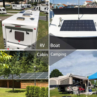 520W Photovoltaic Panel Mặt trời linh hoạt Màn hình mỏng lăn cho tàu Camper trailer