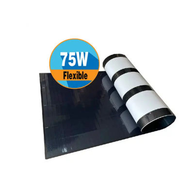 75 Watt Panel mặt trời linh hoạt ETFE Panel MC4 chống nước để dễ dàng lắp đặt