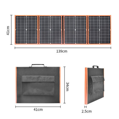 Bộ sạc hạng nhẹ 80W Panel mặt trời di động