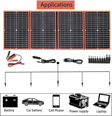 Bộ sạc hạng nhẹ 80W Panel mặt trời di động