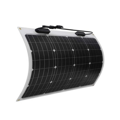 Semi linh hoạt Monocrystalline linh hoạt tấm pin mặt trời 12 Volt cho Marine RV nhà xe 4wd