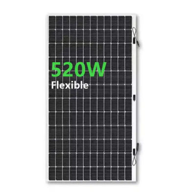 520W Photovoltaic Panel Mặt trời linh hoạt Màn hình mỏng lăn cho tàu Camper trailer