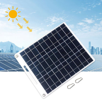 Đĩa năng lượng mặt trời di động Polycrystalline Silicon gấp đi bộ Mô-đun năng lượng mặt trời 30W