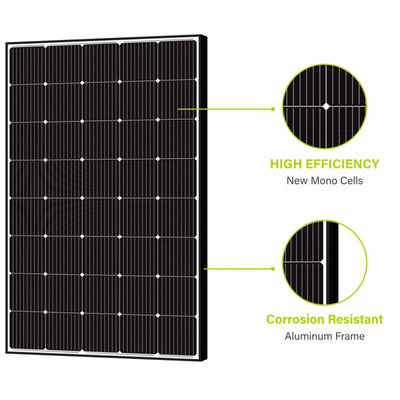 250W 15V Monocrystalline Flexible Solar Panel cho RV Marine