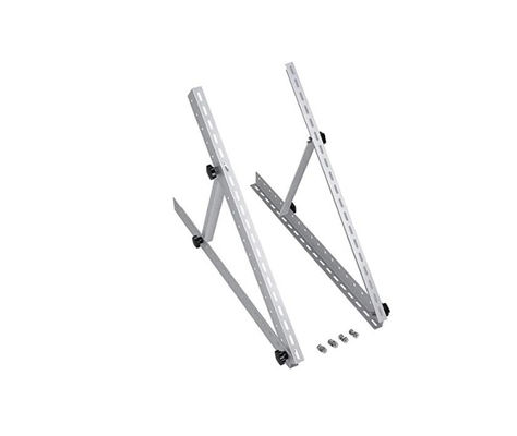 28in Điều chỉnh Phanele Mặt Trời phụ kiện Tilt Mount Brackets Với chân gấp