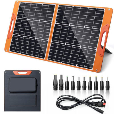 Bộ sưu tập hệ thống năng lượng mặt trời RV 100W có thể gập lại để cắm trại