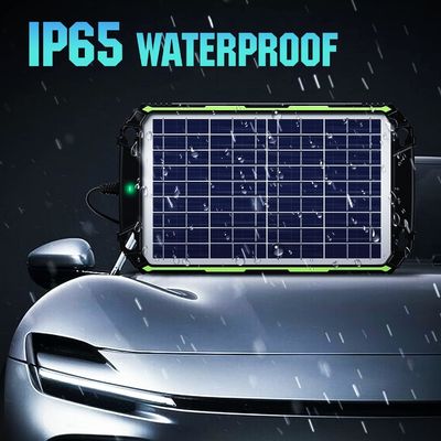 Bộ sạc pin mặt trời chống nước 10W 12V Bảo trì cho xe thuyền RV biển