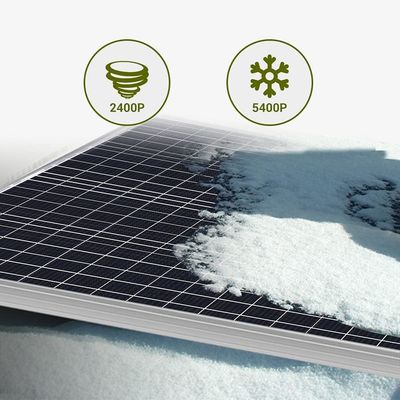 100W 12V 9BB Photovoltaic ban công tấm pin mặt trời cho RV nhà xe thuyền biển