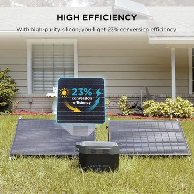 Không thấm nước 12V 100W tấm pin mặt trời cứng Mô-nô PV hiệu quả cao