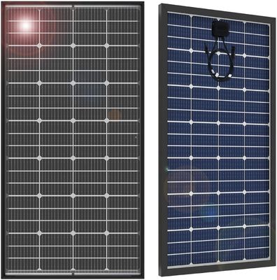 200W Mặt trời đơn tinh thể PV Panel Mô-đun 12V 10BB Cho RV Home