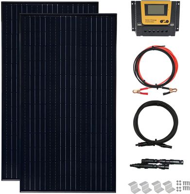 Máy pin mặt trời đơn tinh thể nhẹ 200 Watt