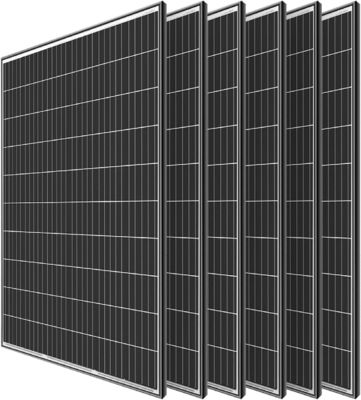 24V 320W tấm pin mặt trời đơn tinh thể On Off Grid cho RV Trailers