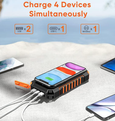 Bộ sạc năng lượng mặt trời di động 26800mAh cho máy tính bảng Galaxy Phone
