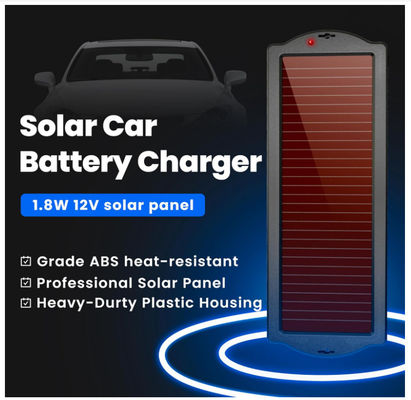 Bộ sạc năng lượng mặt trời di động 1.8W 12V sạc mặt trời chống nước