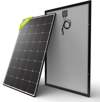 250W 15V Monocrystalline Sloar Panel Photovoltaic Module Off Grid Đèn