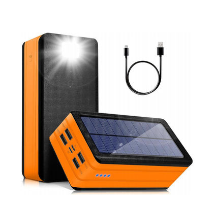 Bộ sạc điện thoại không dây pin mặt trời cầm tay 50000mAh