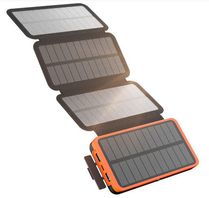 22.5W 27000mAh Sạc năng lượng mặt trời cầm tay Power Bank Cho điện thoại di động