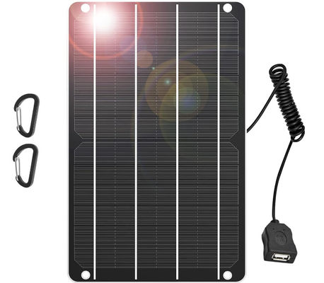 USB Silicon Monocrystalline Portable Solar Charger Panels 5V khẩn cấp