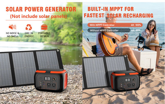 FTMB600 Sản xuất điện di động 300W,600W Backup Lithium Battery Pack Bank
