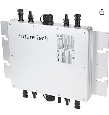 FTB1200 PV hệ thống sản xuất điện mặt trời Micro Inverter với màu trắng