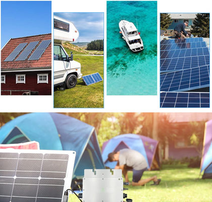 FTB1200 PV hệ thống sản xuất điện mặt trời Micro Inverter với màu trắng
