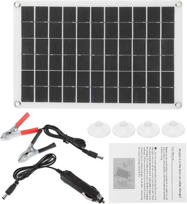 Máy pin mặt trời đơn tinh thể nhẹ 100W 12/24V USB Output