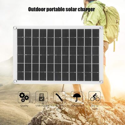 Máy pin mặt trời đơn tinh thể nhẹ 100W 12/24V USB Output