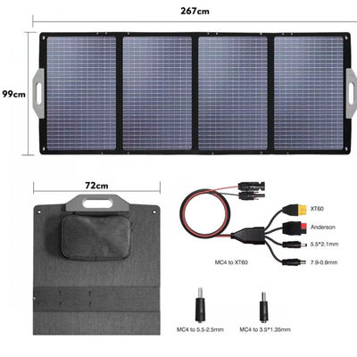 Chăn gấp mặt trời di động 400W IP67 chống nước cho nhà máy điện