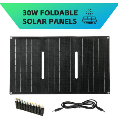 Bộ sạc pin năng lượng mặt trời hàng hải gấp 30w cho thuyền cắm trại ngoài trời ODM