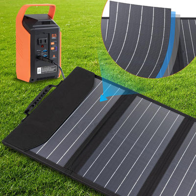 Bộ sạc tấm pin mặt trời di động gấp 30W cho cắm trại ngoài trời