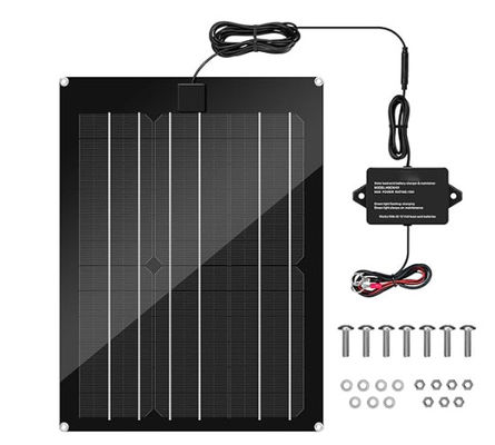 FTBM15 Bộ bảng điều khiển năng lượng mặt trời tích hợp MPPT Charge Controller chống nước với màu đen