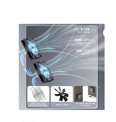 FTBM22 Quạt năng lượng mặt trời, Bộ quạt mặt trời với tấm pin mặt trời 22W IP67 chống nước