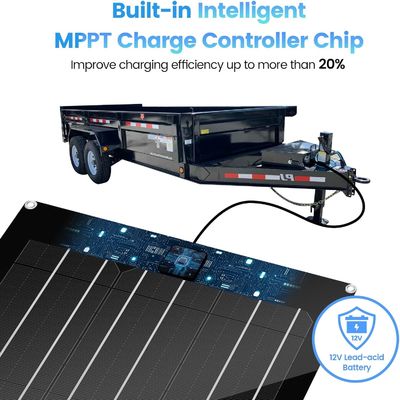 Trickle pin năng lượng mặt trời xe ô tô bộ sạc bảo trì cho RV 15W 12V