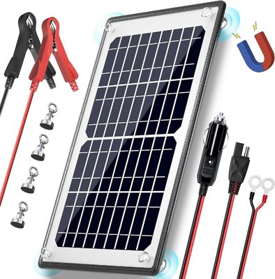 Máy sạc pin mặt trời từ tính 10W 12V Máy bảo trì nước cho thuyền