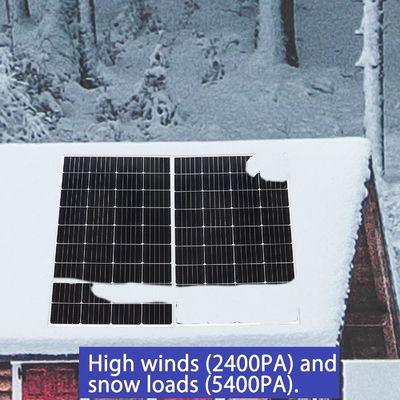 12V 24V Mono PV Rigid Solar Panel Module 300W 150W Lượng