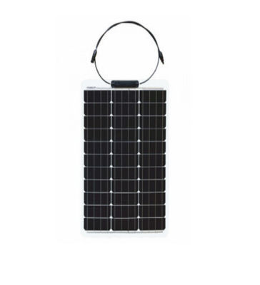 FT50W Panel mặt trời linh hoạt 50W 12V Monocrystalline với bề mặt ETFE cho ngoài trời