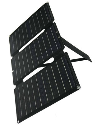 Bộ sạc tấm màn hình mặt trời gấp 30W tùy chỉnh với đầu ra DC