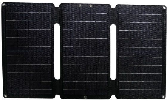 Bộ sạc tấm màn hình mặt trời gấp 30W tùy chỉnh với đầu ra DC